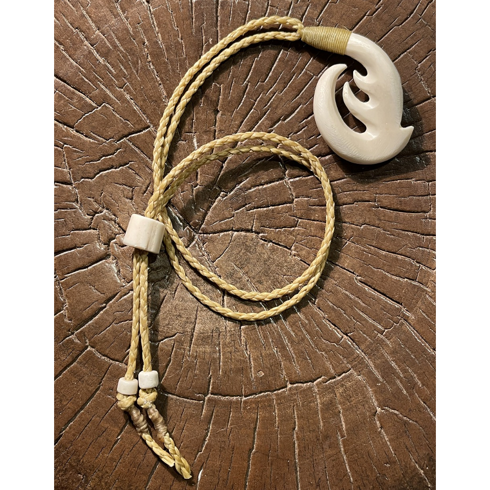 ボーンカービング牛骨HOOK CB-340 | Ocean's Bone Carvings