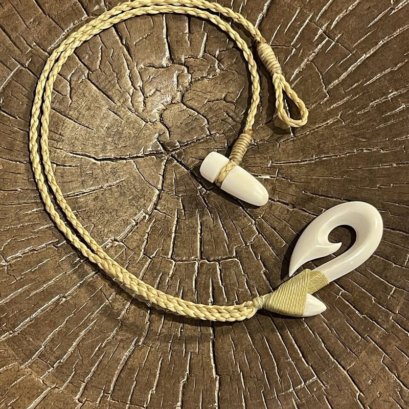 ボーンカービング牛骨HOOK CB-132 | Ocean's Bone Carvings
