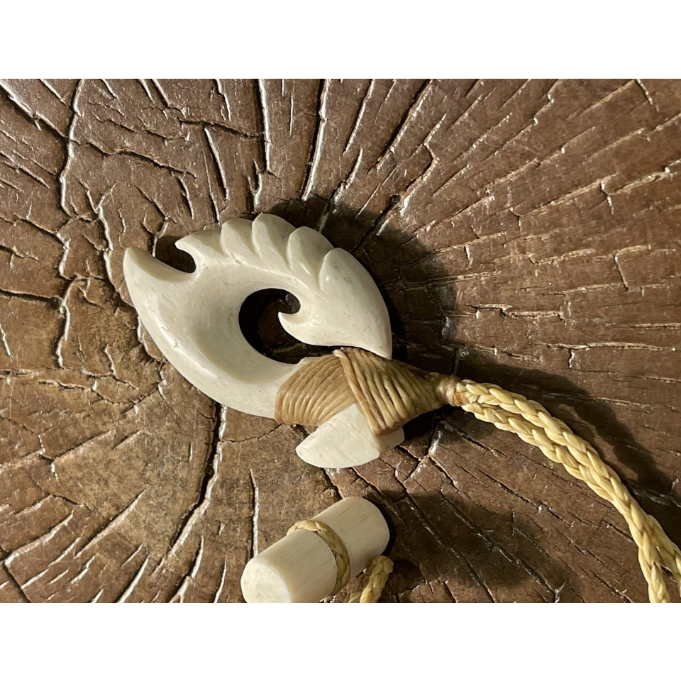 ボーンカービング鯨骨HOOK WB-321 | Ocean's Bone Carvings