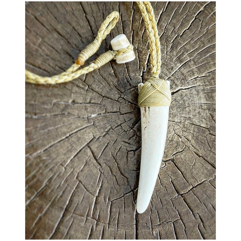 PlanetNine × IWABE CRUISE 鹿角ネックレス 岩部クルーズ