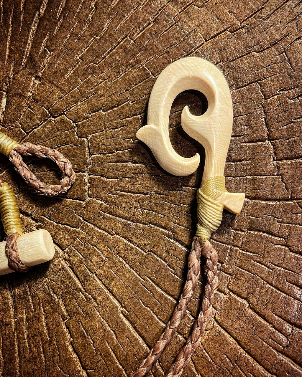 ボーンカービング 希少マンモス牙HOOK MT-83 | Ocean's Bone Carvings