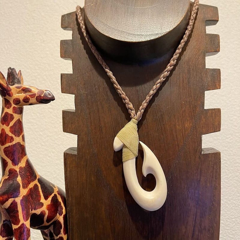 ボーンカービング牛骨HOOK CB-84 | Ocean's Bone Carvings