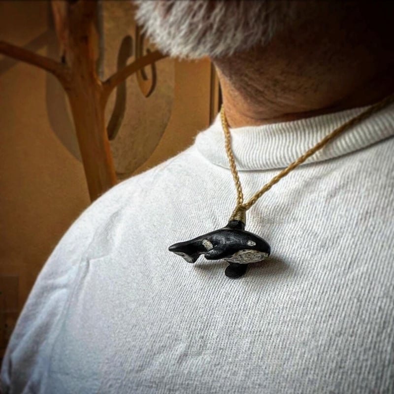 シャチの歯ネックレス(*´ω`*)