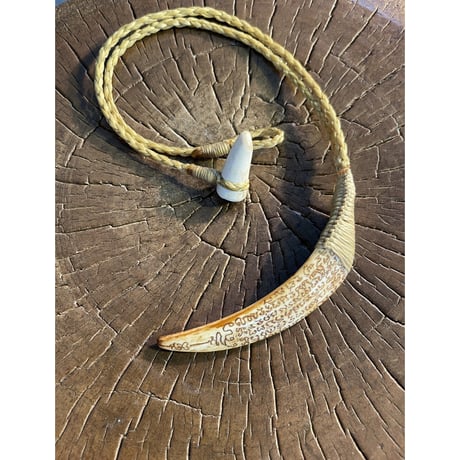 YANT HOG TUSK ネックレス　HT-253