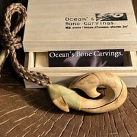 ボーンカービング マンモス牙HOOK MT-216 | Ocean's Bone Carvings