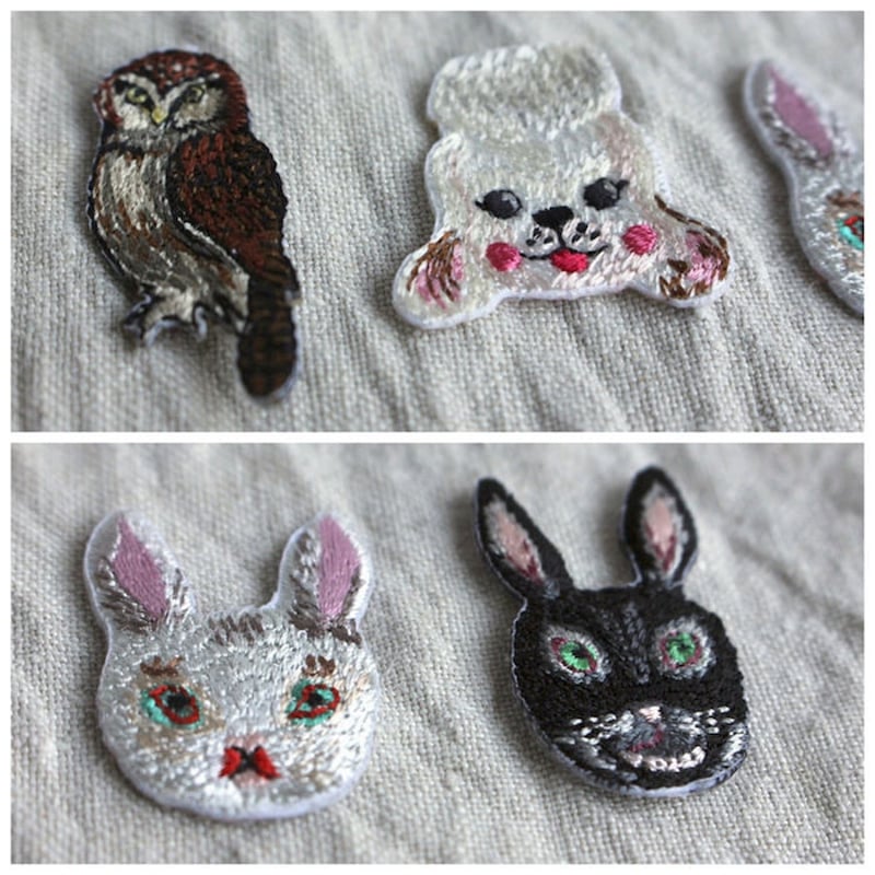 Nathalie Lete(ナタリーレテ) ミニワッペン | TinyPyxis