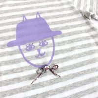 シルクハット猫ボーダーT