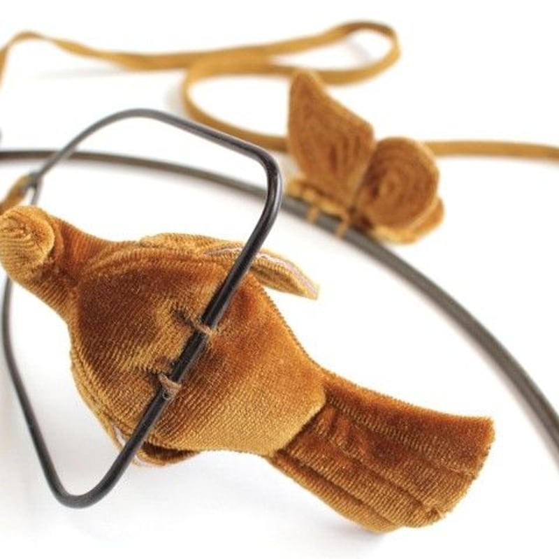 Numero 74 鳥と蝶々のモビール 《ゴールド》 | TinyPyxis