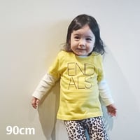 END ALS KIDS TEE YELLOW (90cm)