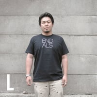 END ALS BASIC TEE BLACK (L)