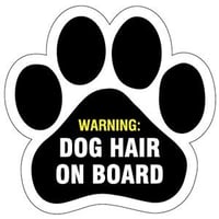 カーマグネット ”Dog Hair on Board”【送料無料】