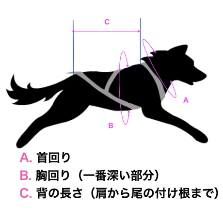 オーダーメイドハーネス（立体縫製）