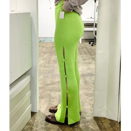 Glitter border leggings Pants  < 6 colors >