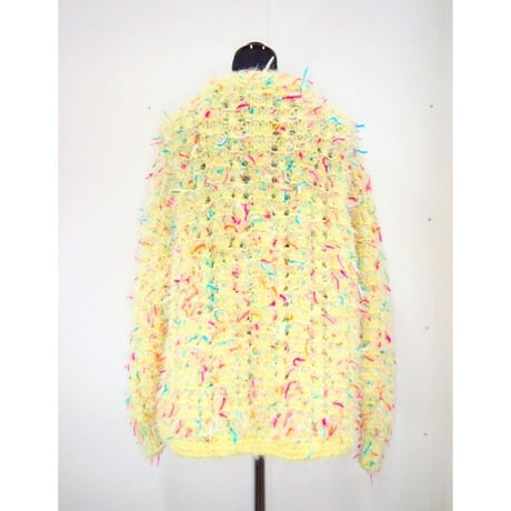 funky eco fur knit <Ladies>