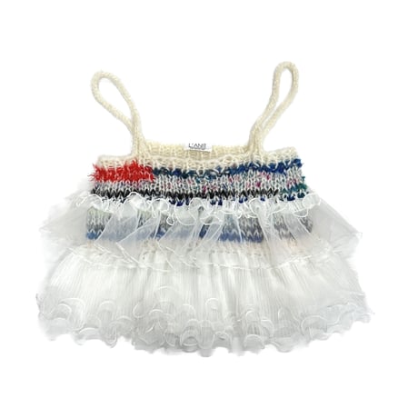 Ethnic Ruffled Camisole < W luffle  / White luffle>