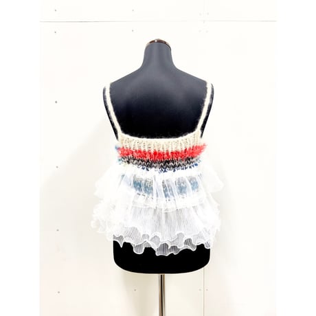 Ethnic Ruffled Camisole < W luffle  / White luffle>