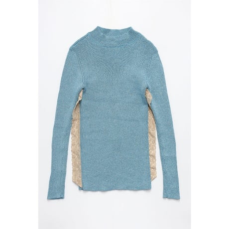 Cotton glitter pull over