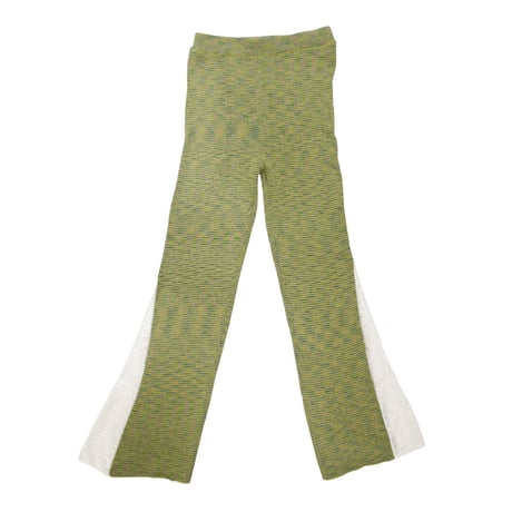 Soft heather pants / Flower lace < 3 colors >