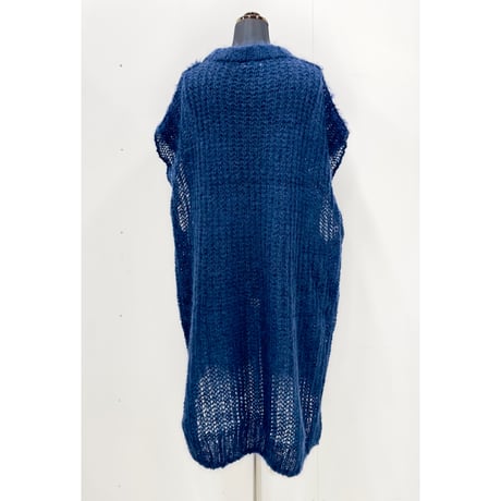 Bubble Mohair Big Vest 1