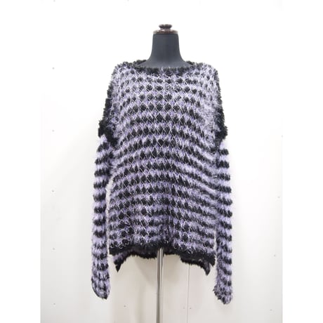 Diamond fur <black × purple>