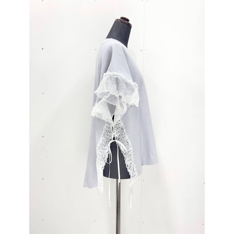 Gilet Polo Tee_Blue Gray
