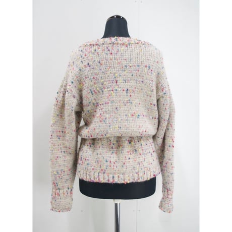 Candy pop cardigan < Beige >
