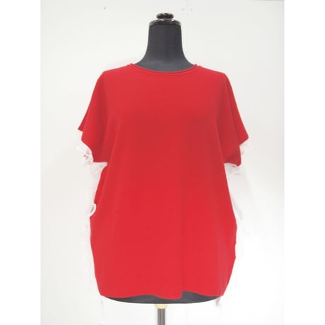 BIG POLO TEE_Red[side/sleeve race]