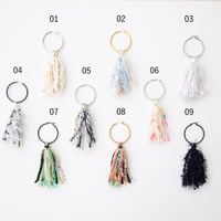 タッセルピアス(イヤリング) 　Tassel earrings﻿/Ear clips