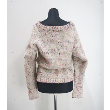 Candy pop cardigan < Beige >