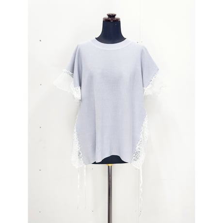 Gilet Polo Tee_Blue Gray