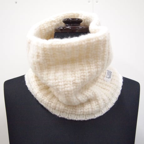 Simple Snood < White / Black >