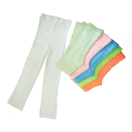Glitter border leggings Pants  < 6 colors >