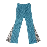 Soft heather pants / Leopard lace < 2 colors >