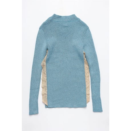 Cotton glitter pull over
