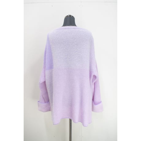 Color combination knit _ Ldies F