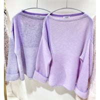 Color combination knit _ Ldies F
