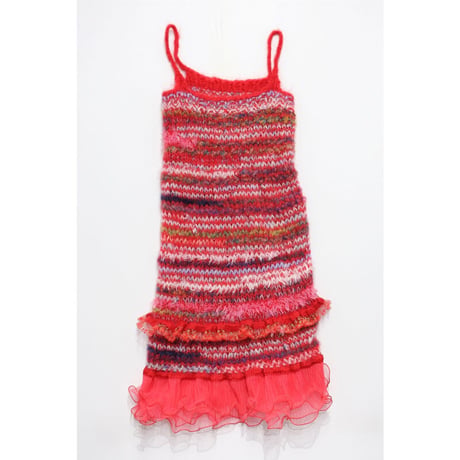 Ethnic Ruffled Dress Camisole