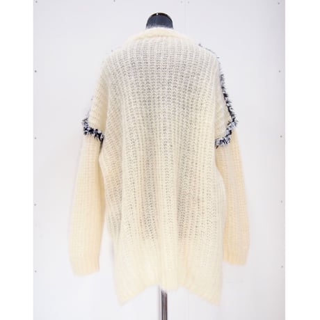 Mohair Mock Neck P/O <Cream>