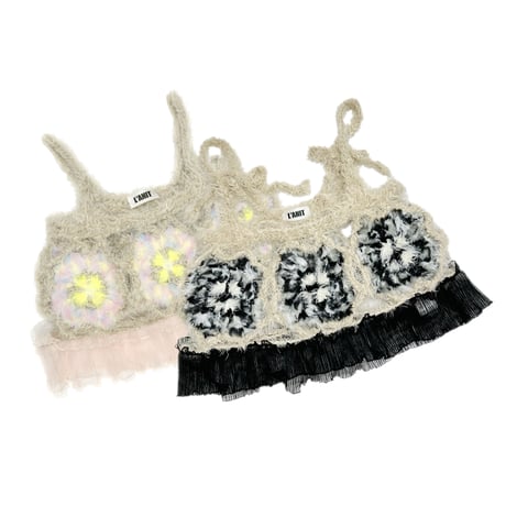 Flower motives camisole