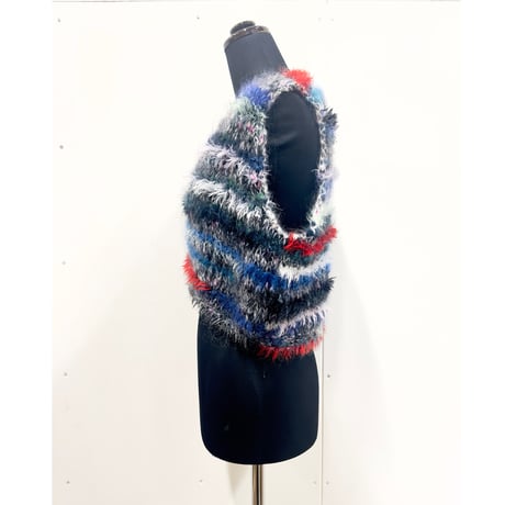 Multi-colored Border vest