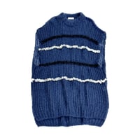 Bubble Mohair Big Vest 1