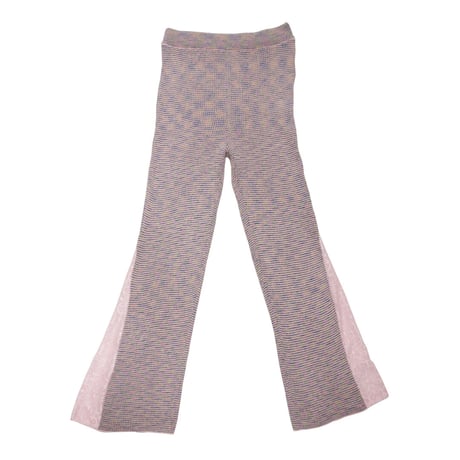Soft heather pants / Flower lace < 3 colors >