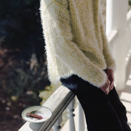 Simple Fur Pull Over_Unisex  <with snood / スヌード付>