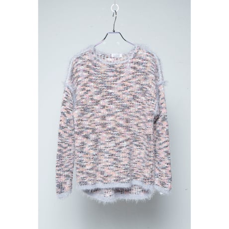 Ribbontape knit < L.gray >