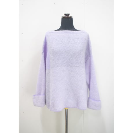 Color combination knit _ Ldies F