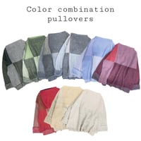 Color Combination knit _ multicolored