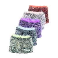 Glittering volume fur snood  ⑵