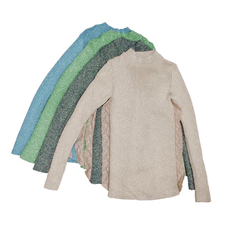 Cotton glitter pull over