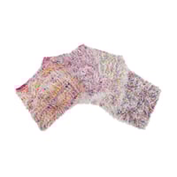 Mix pompons Snood (Pink &Red based)