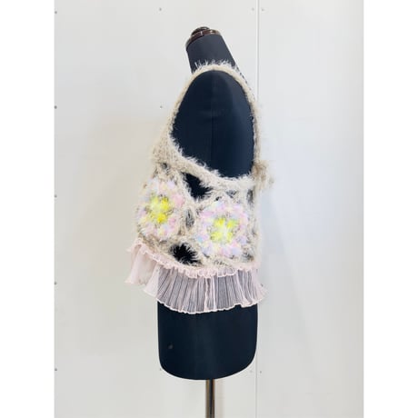 Flower motives camisole